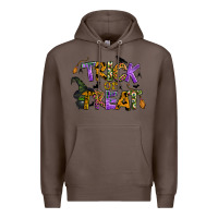 Coffee trick or treat Premium Hoodie - BundleAndBundleShop