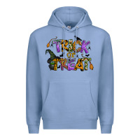 Colony Blue trick or treat Premium Hoodie - BundleAndBundleShop