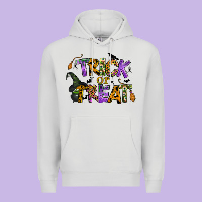 Trick Or Treat Premium Hoodie Designed By Bundleandbundleshop