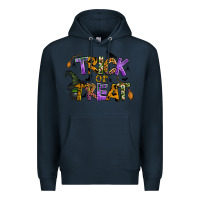 Navy trick or treat Premium Hoodie - BundleAndBundleShop