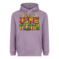 Lavender celebrate juneteenth Heavyweight Hoodie - Zillion Design Studio
