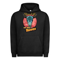 Pigment Black blame it all on my roots white Urban Hoodie - JahusDesignShop
