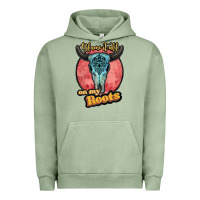 Pigment Oil Green blame it all on my roots white Urban Hoodie - JahusDesignShop
