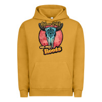Pigment Peanut Butter blame it all on my roots white Urban Hoodie - JahusDesignShop