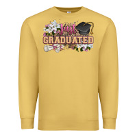 Antique Gold just graduated Premium Sweatshirt - Zillion Design Studio