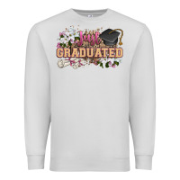 Dove Grey just graduated Premium Sweatshirt - Zillion Design Studio