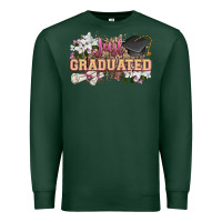 Sports Green just graduated Premium Sweatshirt - Zillion Design Studio