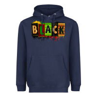 Navy black Heavyweight Hoodie - Zillion Design Studio