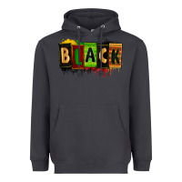 Smoke black Heavyweight Hoodie - Zillion Design Studio