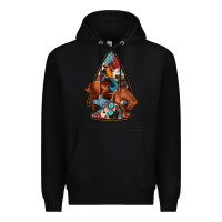 Black arrowhead rodeo Premium Hoodie - JahusDesignShop