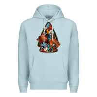 Blue Mist arrowhead rodeo Premium Hoodie - JahusDesignShop