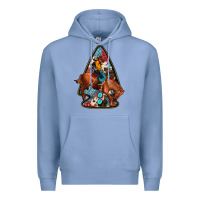 Colony Blue arrowhead rodeo Premium Hoodie - JahusDesignShop