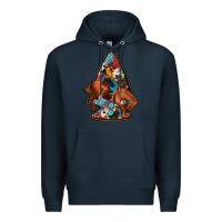 Navy arrowhead rodeo Premium Hoodie - JahusDesignShop