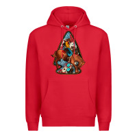 Red arrowhead rodeo Premium Hoodie - JahusDesignShop