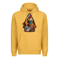 Mustard arrowhead rodeo Premium Hoodie - JahusDesignShop