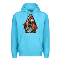 Ocean Blue arrowhead rodeo Premium Hoodie - JahusDesignShop