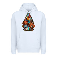 White arrowhead rodeo Premium Hoodie - JahusDesignShop