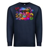Navy support squad Premium Sweatshirt - Zillion Design Studio