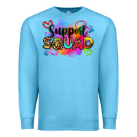 Ocean Blue support squad Premium Sweatshirt - Zillion Design Studio