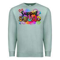 Seafoam support squad Premium Sweatshirt - Zillion Design Studio