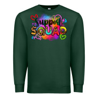 Sports Green support squad Premium Sweatshirt - Zillion Design Studio