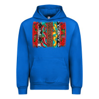 Cobalt cinco de mayo vibes brushstrokes Urban Hoodie - Artiststas
