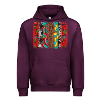 Mauve Wine cinco de mayo vibes brushstrokes Urban Hoodie - Artiststas