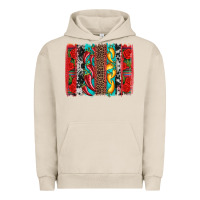 Pigment French Oak cinco de mayo vibes brushstrokes Urban Hoodie - Artiststas