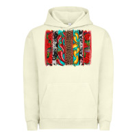Pigment Pistachio cinco de mayo vibes brushstrokes Urban Hoodie - Artiststas
