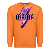 Carrot mama neon leopard lightning bolt Premium Sweatshirt - texasbilliewilder