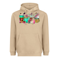 Mushroom hair hustler coffee cups Heavyweight Hoodie - texasbilliewilder