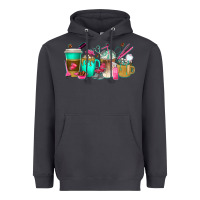 Smoke hair hustler coffee cups Heavyweight Hoodie - texasbilliewilder