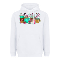 White hair hustler coffee cups Heavyweight Hoodie - texasbilliewilder
