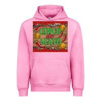 Fuchsia Pink cinco de mayo Urban Hoodie - Artiststas