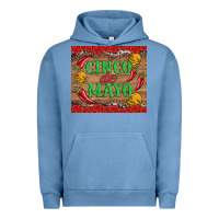 Pigment Pebble Blue cinco de mayo Urban Hoodie - Artiststas