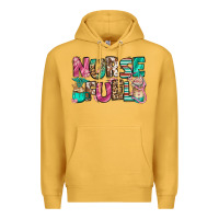 Mustard nurse fuel coffee cups Premium Hoodie - Jasminsmagicworld