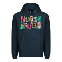 Navy nurse fuel coffee cups Premium Hoodie - Jasminsmagicworld