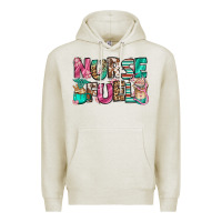 Oatmeal Heather nurse fuel coffee cups Premium Hoodie - Jasminsmagicworld