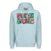 Blue Mist nurse fuel coffee cups Premium Hoodie - Jasminsmagicworld
