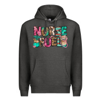 Charcoal Heather nurse fuel coffee cups Premium Hoodie - Jasminsmagicworld