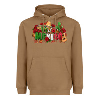 Toasted Coconut viva mexico Heavyweight Hoodie - Zillion Design Studio