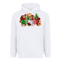 White viva mexico Heavyweight Hoodie - Zillion Design Studio