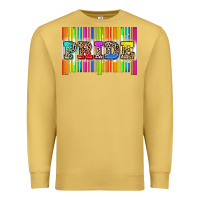 Antique Gold pride barcode Premium Sweatshirt - Zillion Design Studio