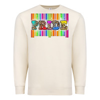 Sandshell pride barcode Premium Sweatshirt - Zillion Design Studio