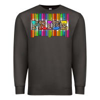 Smoke pride barcode Premium Sweatshirt - Zillion Design Studio