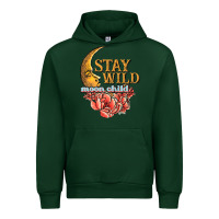 Forest Green stay wild moon child Urban Hoodie - JahusDesignShop