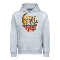 Heather Grey stay wild moon child Urban Hoodie - JahusDesignShop