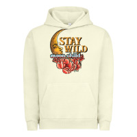 Pigment Pistachio stay wild moon child Urban Hoodie - JahusDesignShop