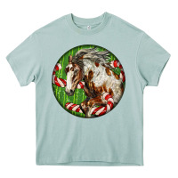 Arona Horse Christmas Heavy Core Tee - LillyAllenDesigns