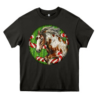 Asphalt Horse Christmas Heavy Core Tee - LillyAllenDesigns